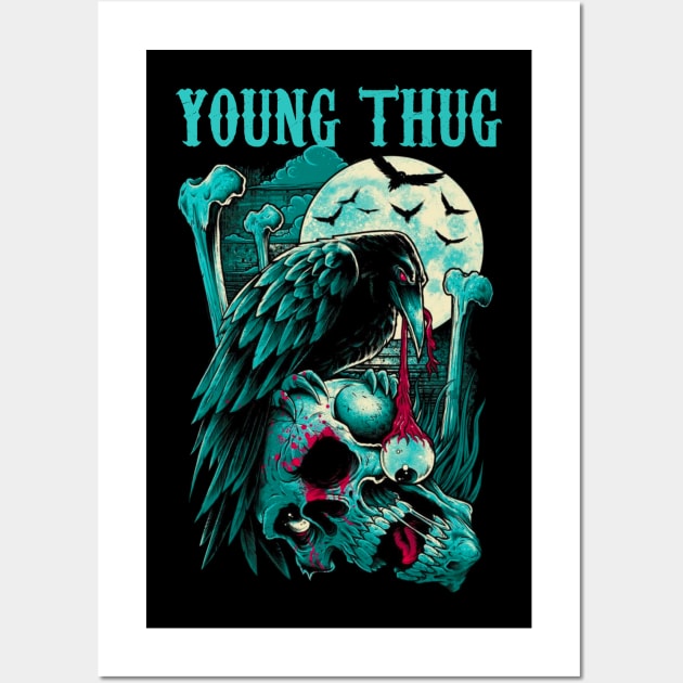 YOUNG THUG BAND MERCHANDISE Wall Art by jn.anime